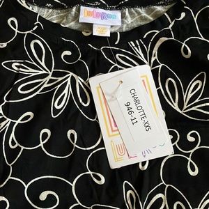 NWT LLR Lularoe XXS Charlotte dress